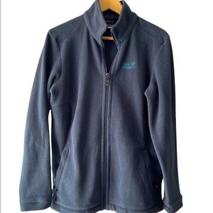 Jack Wolfskin Women’s Large Navy Fleece Jacket